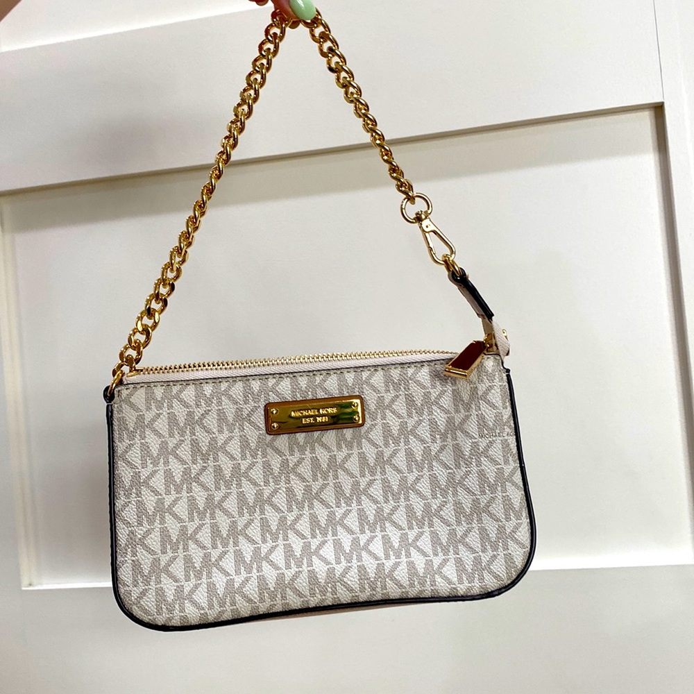 Michael Kors clutch on chain